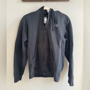 Black The North Face Full Zip Hoodie, Size Medium